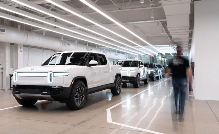 Volkswagen ha puesto $ 6,000 millones en Rivian para crecer en los Estados Unidos. Los aranceles están truncando sus planes