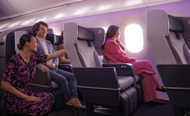 El asiento reclinable es la gran batalla entre los pasajeros del avión. Una aerolínea neozylandesa cree que tiene la solución