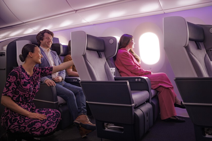 El asiento reclinable es la gran batalla entre los pasajeros del avión. Una aerolínea neozylandesa cree que tiene la solución