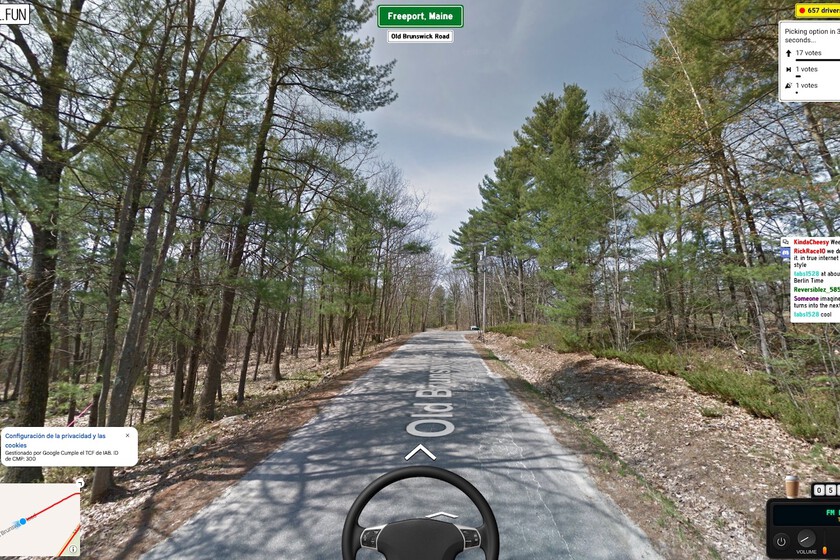 900 personas conducen al mismo tiempo y democráticamente un automóvil virtual en Google Street View