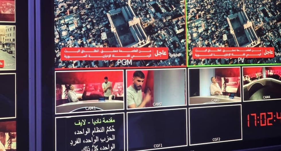 Siria: las transmisiones de televisión pública por primera vez en 5 meses a partir del otoño de Bashar Al Assad | A Ejbariya | Damasco | Alaa Bersilo | Baaz | Reporteros sin fronteras | RSF | Último | MUNDO