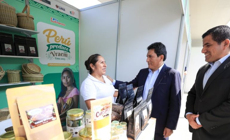 Dirigen la feria comercial ‘Perú Produce Expo Vraem’ para el Día Nacional del Mype Produce Last | PERÚ