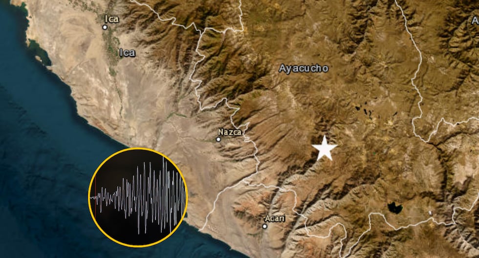 Último temblor en Ayacucho-Peru hoy, sábado 17 de mayo: IGP informa el lugar exacto, la magnitud y más | PERÚ