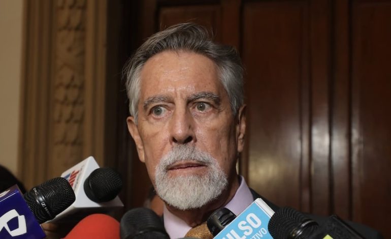 Francisco dijo: Resolución del parlamento público que declara un lugar para casos penales contra el ex presidente para el final del PNP | Citación
