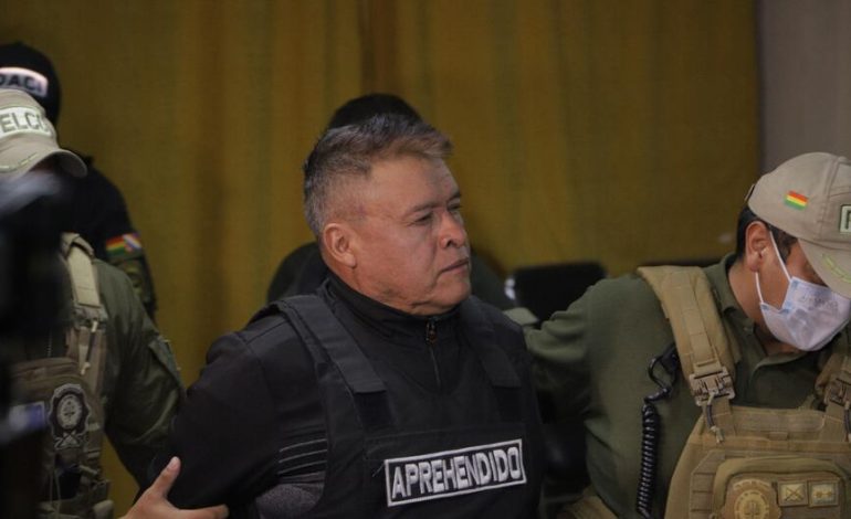 Juan José Zúñiga | Bolivia: La oficina del fiscal acusa a terrorismo al ex general que dirigió un golpe militar fallido | Luis Arce | La Paz | Marcelo Zegarra | Juan Arnez | Alejandro Irahola | Palacio quemado | Último | MUNDO
