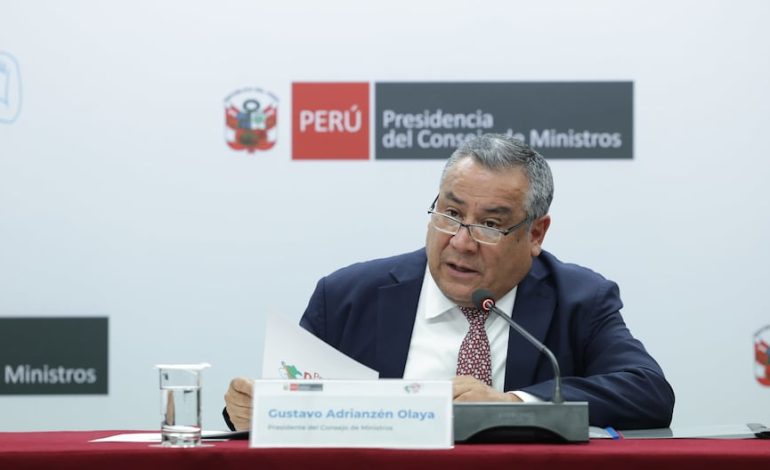 Gustavo Adrianzén: ¿Qué dijo el Primer Ministro el 30 de abril en el secuestro de 13 poderosas personas mineras en Pataz? | Minería ilegal | Libertad | Último | Citación