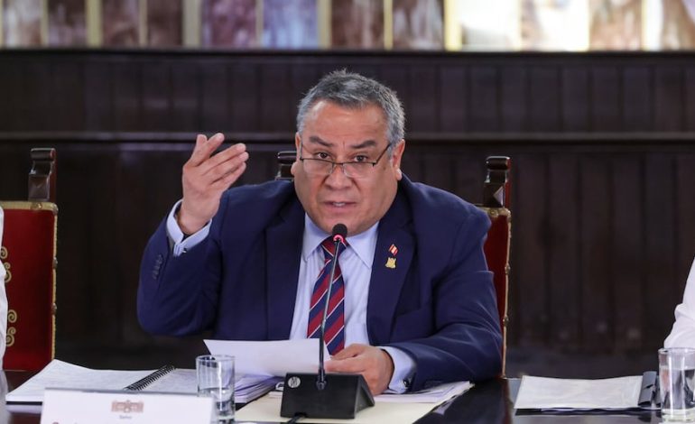 Gustavo Adrianzén: los parlamentarios alcanzan firmas para hacer una propuesta de censura contra el Primer Ministro después de un asesinato en Pataz | Congreso | Último | Citación