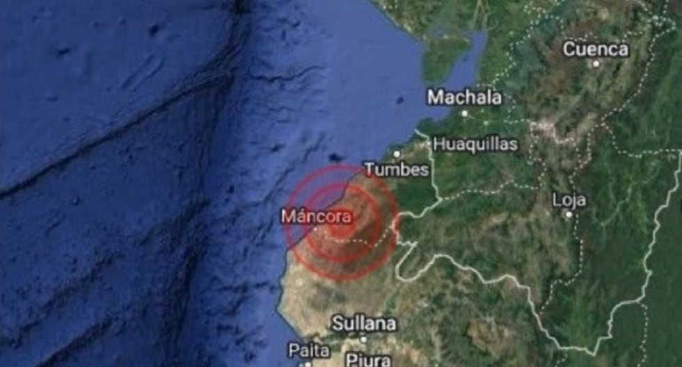 Siete terremotos recuerdan máncora en menos de dos horas: el más fuerte alcanzó la magnitud 5.2 | IGP | Temblor | Movimiento telúrico | Último | PERÚ