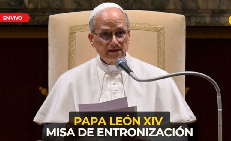 Papa Leo XIV Live Today: siga la entronización del nuevo pontífice en Plaza San Pedro del Vaticano | Robert Prevost | Lbposting | MUNDO