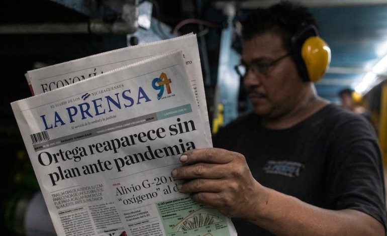 Nicaragua deja a la UNESCO en protesta por el premio al periódico de la oposición La Prensa | Daniel Ortega | Rosario Murillo | Valdrack Jantschke | Audrey Azoulay | ONU | Último | MUNDO