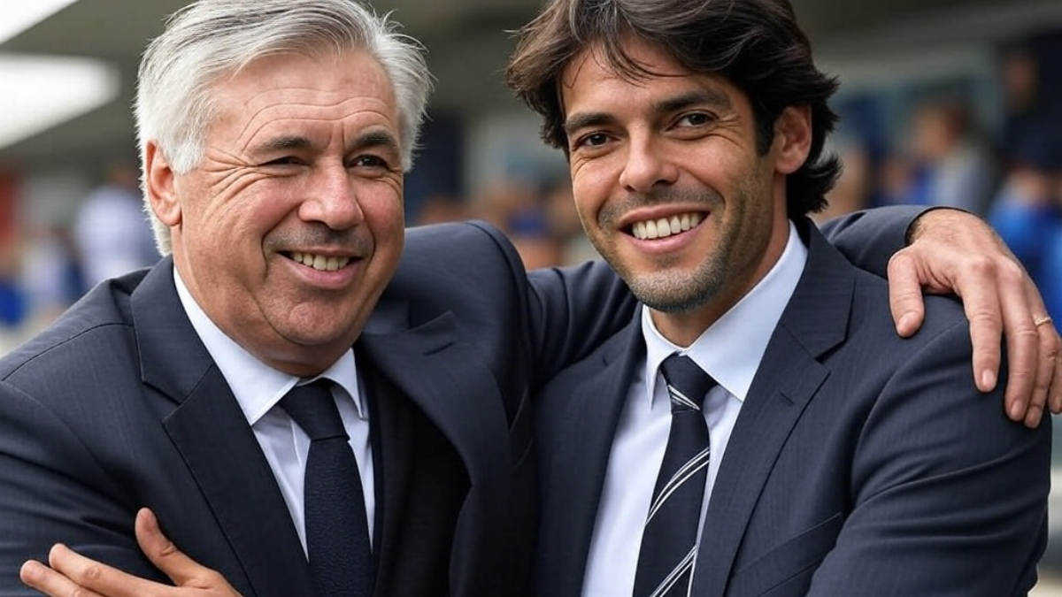 Carlo Ancelotti convoca a Kaká como asistente de selección técnica de Brasil