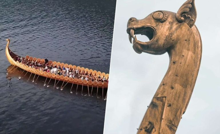 Hace 150 años encontramos muchos remaches en un montículo funerario. Resultó ser el barco vikingo más grande de Noruega

 – El diario andino
