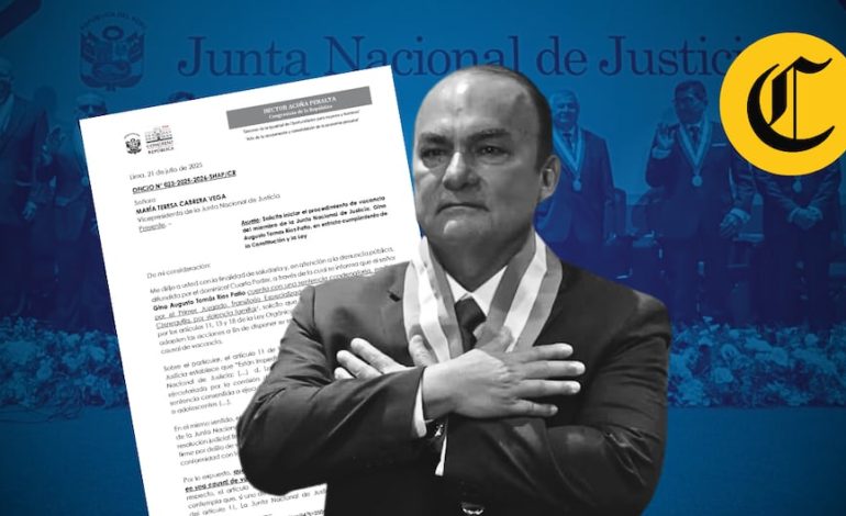 Gino Rios | JNJ | ¿Cuál es la ruta al Consejo Nacional de Justicia contra el Presidente del Comité Nacional por haber tenido una violencia familiar en la familia? | Citación
– El diario andino