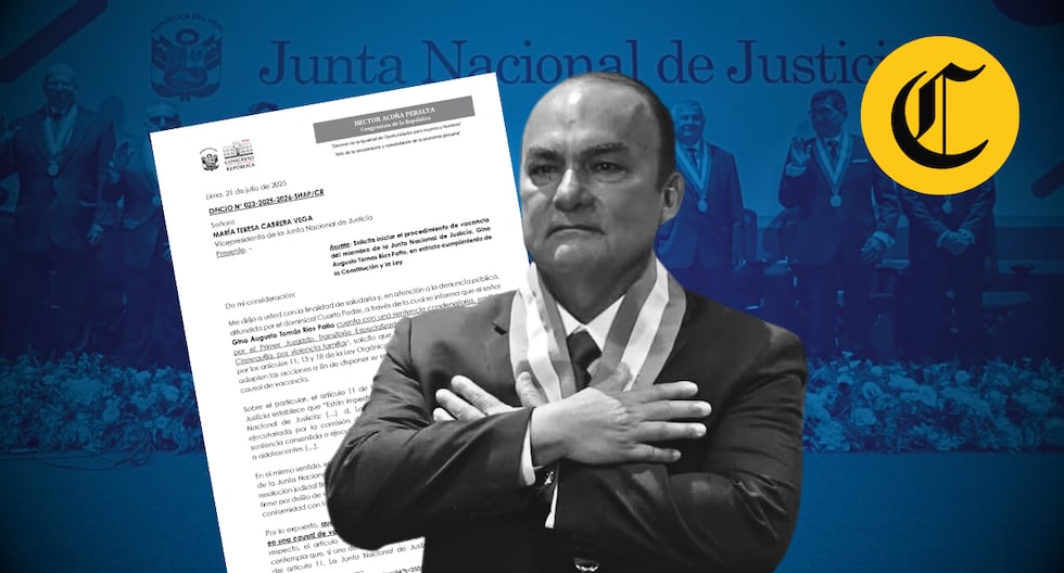 Gino Rios | JNJ | ¿Cuál es la ruta al Consejo Nacional de Justicia contra el Presidente del Comité Nacional por haber tenido una violencia familiar en la familia? | Citación

 – El diario andino