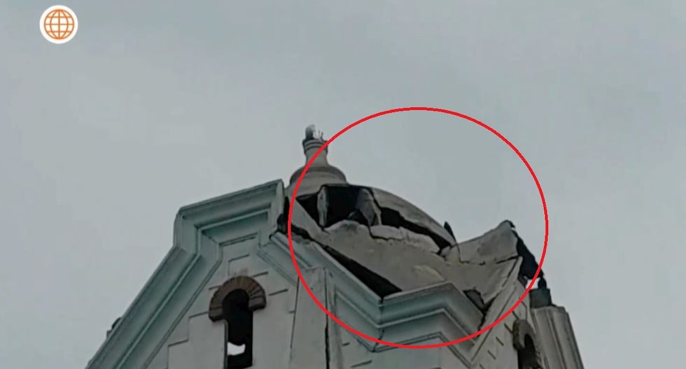Terremoto de 5.3 en Pisco Damages Dome del antiguo Palacio Municipal Último | PERÚ

 – El diario andino