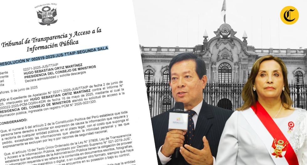 Salario de Dina Boluarte: Transparencia Tribunal otorga a PCM siete días hábiles para enviar un documento sobre el salario de Dina Boluarte para resolver la apelación | Citación

 – El diario andino