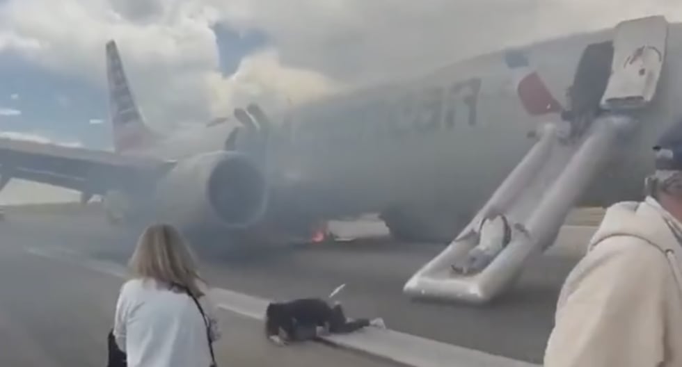 Estados Unidos: Evacúe las aerolíneas americanas en Denver por Fire Moments antes del despegue | Último | MUNDO

 – El diario andino