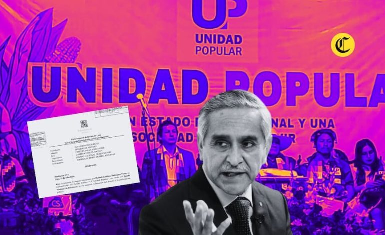 Elecciones 2026 | Unidad popular: el argumento de PJ para ordenar el registro de la fiesta en Dumberli Rodríguez con miras a las elecciones generales 2026, el efecto de esa decisión y ahora viene | Comentario de TLC | Citación
– El diario andino