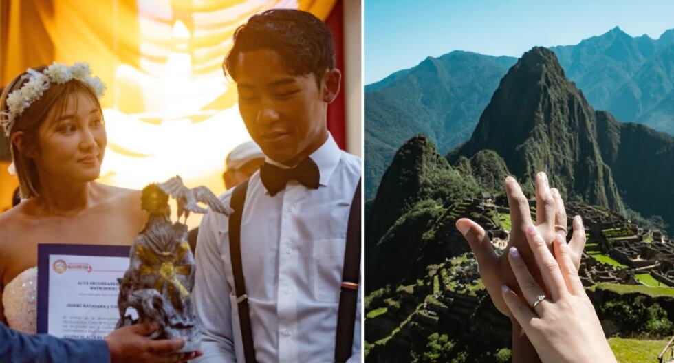 Japonés que esperó más de medio año en machu picchu para visitar ciudadela en la pandemia regreso para para su boda | Últimas | PERÚ
 – El diario andino