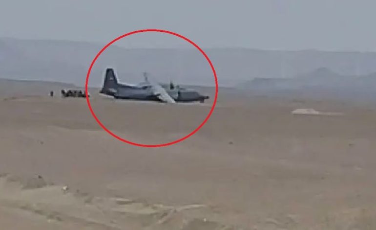 El plano del tablero de la Armada no tenía idea durante el aterrizaje en Aeródromo en Marcona Last | PERÚ

 – El diario andino