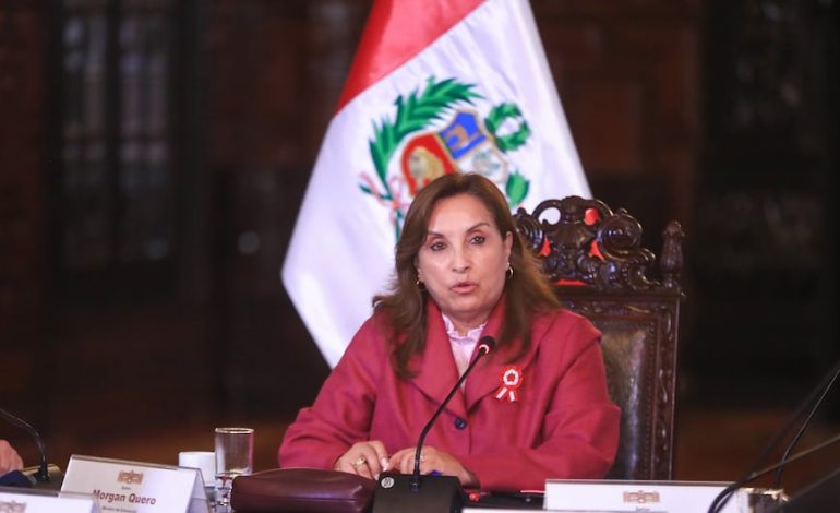 Dina Boluarte | Condenaron la Directiva del Palacio del Palacio por regalos que el presidente puede recibir | Último | Citación
– El diario andino