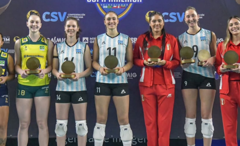Kiara Montes y Diana de la Peña Integrate Dream Team Copa América de Volo 2025
– El diario andino