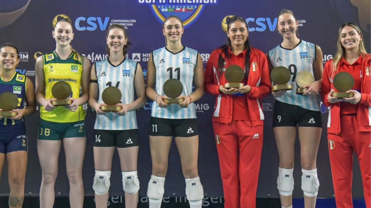 Kiara Montes y Diana de la Peña Integrate Dream Team Copa América de Volo 2025

 – El diario andino