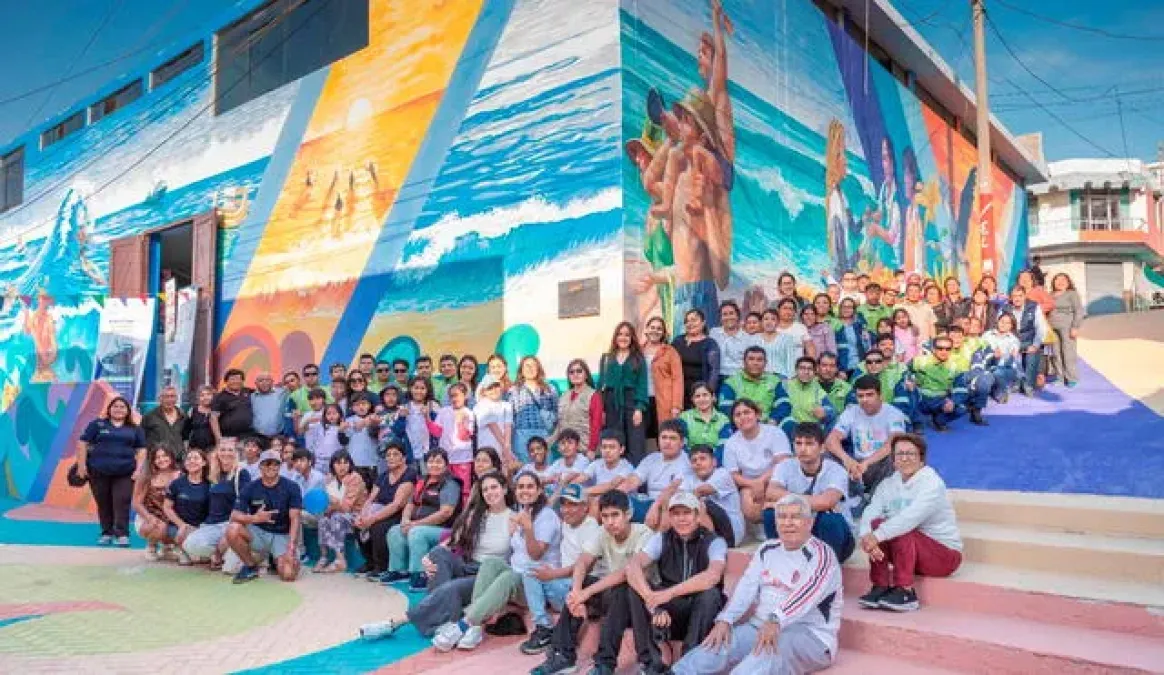 Arcoíris, proyecto de recuperación en el espacio Qromi, llegó al puerto de Malabrigo

 – El diario andino
