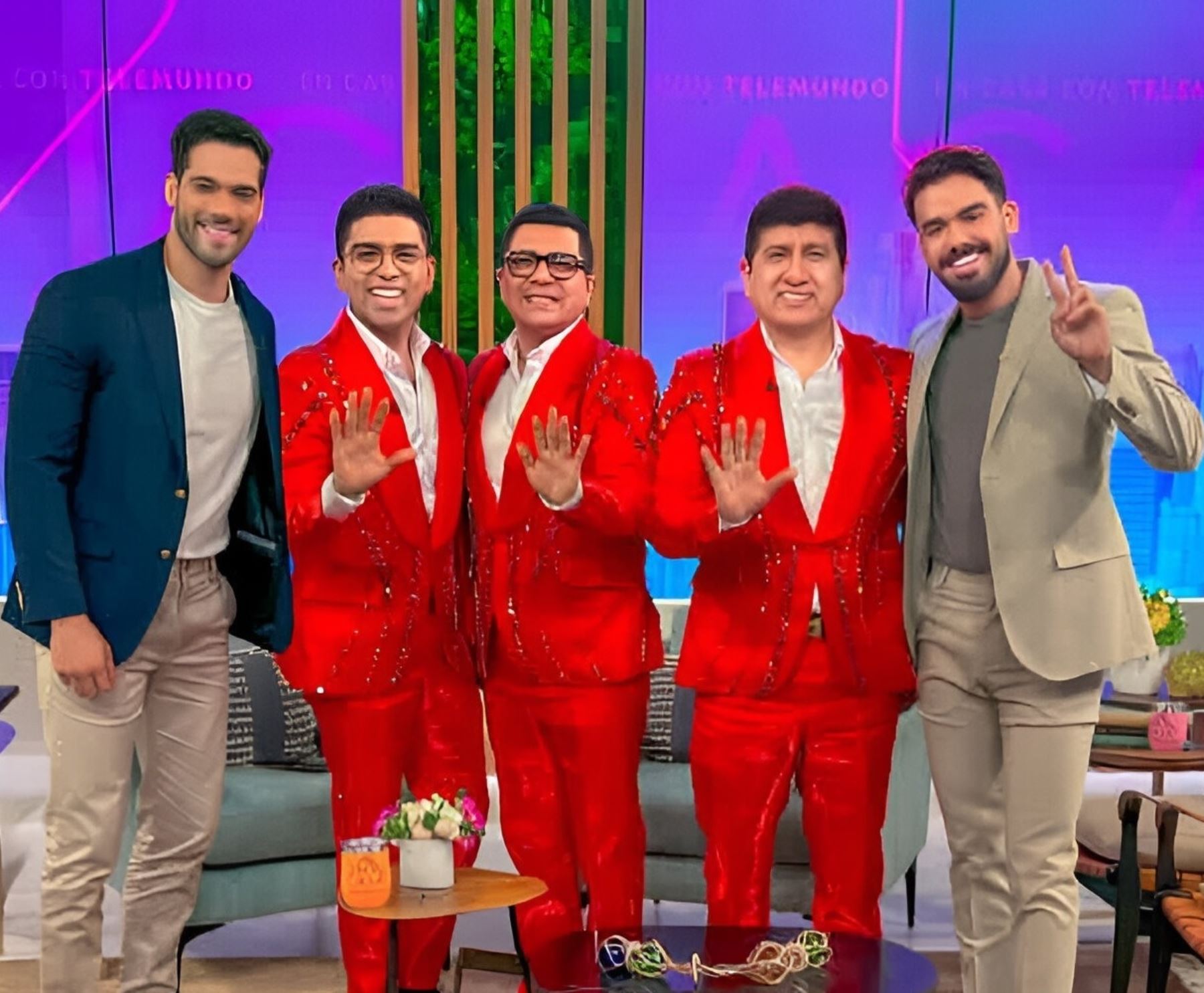 El grupo 5 lleva su música a Telemundo con una presentación en ‘Today’

 – El diario andino