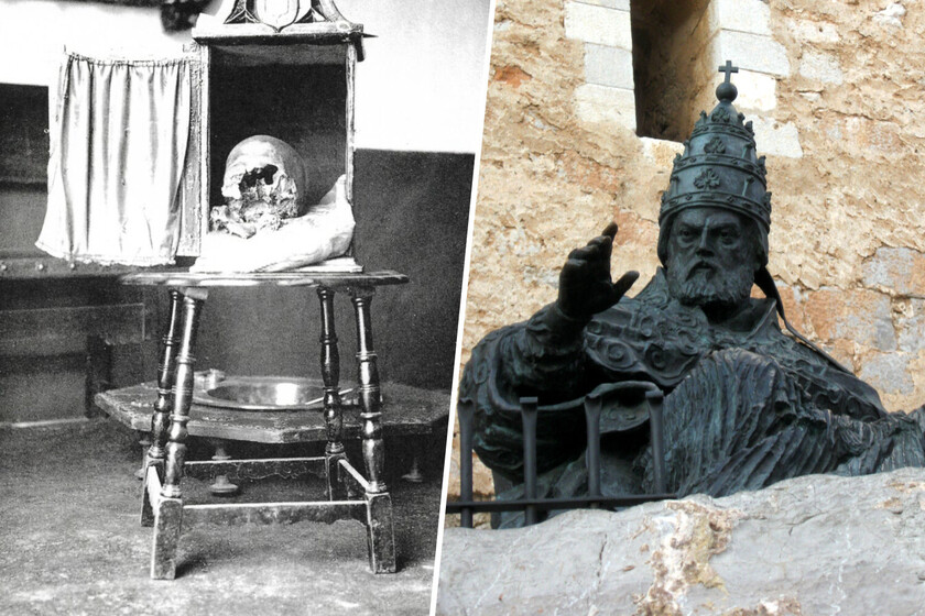 ¿Quién debería recibir el cráneo del Papa Luna?

 – El diario andino