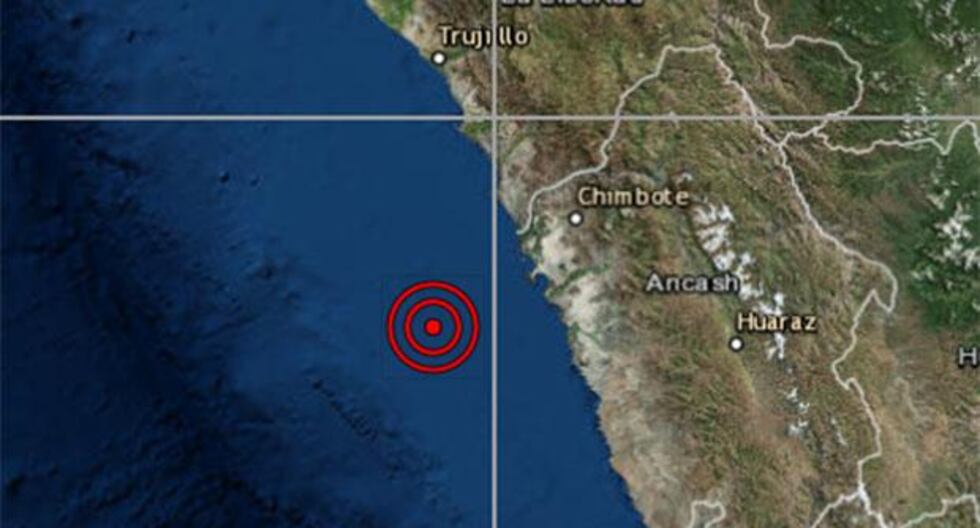 Terremoto de magnitud 5.5 Ancash retiro esta noche, según IGP

 – El diario andino