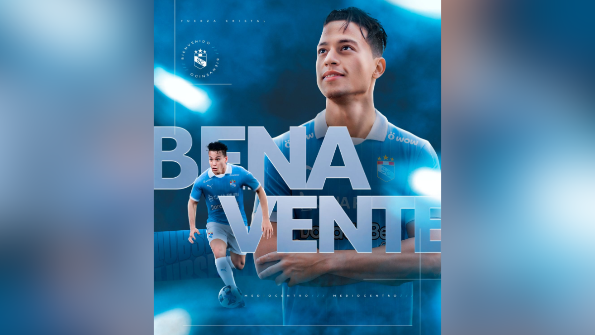Sporting Cristal anuncia a Cristian Benavente como refuerzo: salario y contrato

 – El diario andino