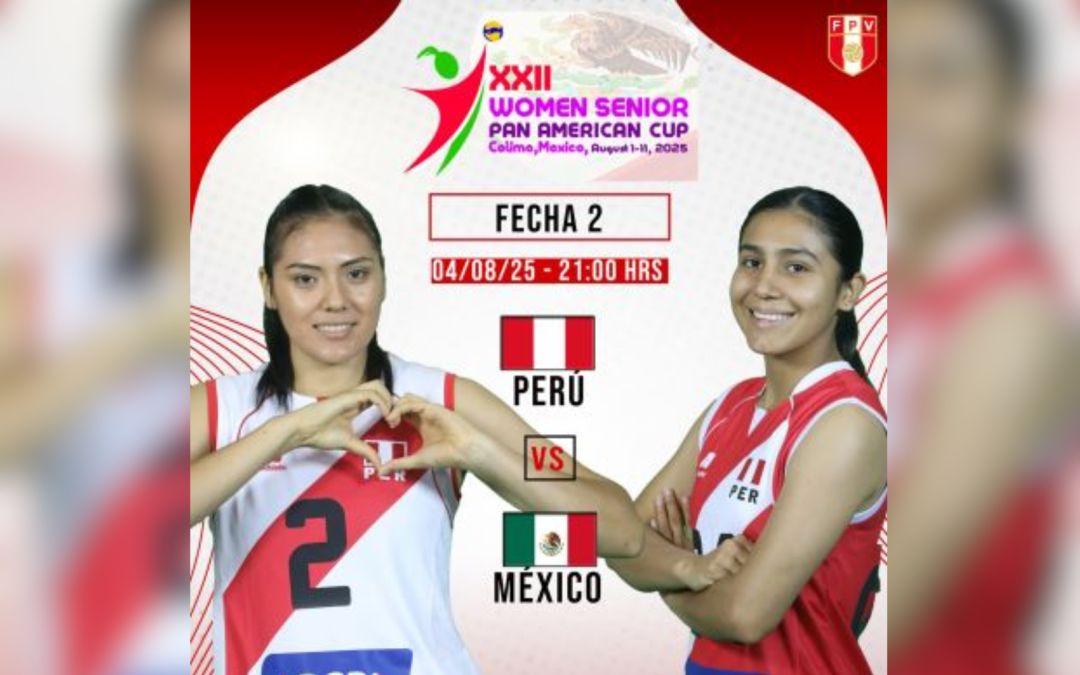 ¡Segunda victoria! Perú venció a México 3-1 para la Copa Panamericana de Voleibol

 – El diario andino