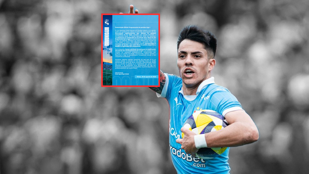 Sporting Cristal reclamó cambios de ubicación injustificados en la Liga 1

 – El diario andino
