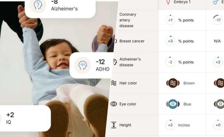 Una plataforma permite comparar embriones para la salud y la inteligencia. No ofrece garantías
– El diario andino