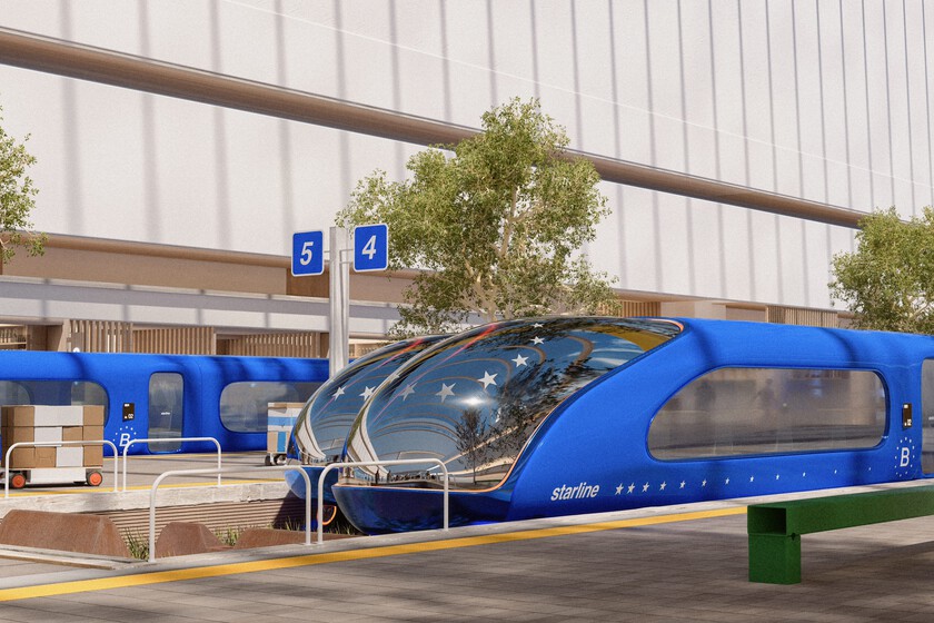 En el desarrollo completo de trenes en Europa, han elevado un ‘metro’ para unir capitales que es una fantasía. Literalmente

 – El diario andino