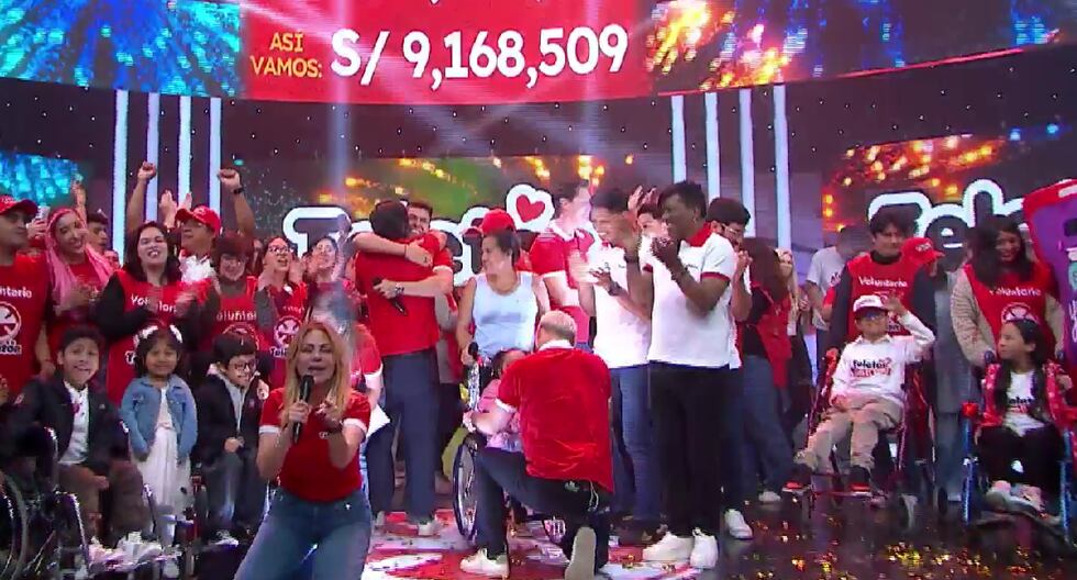 Telethon 2025 excede su objetivo y recauda más de 9 millones de suelas | Último | LUCES

 – El diario andino