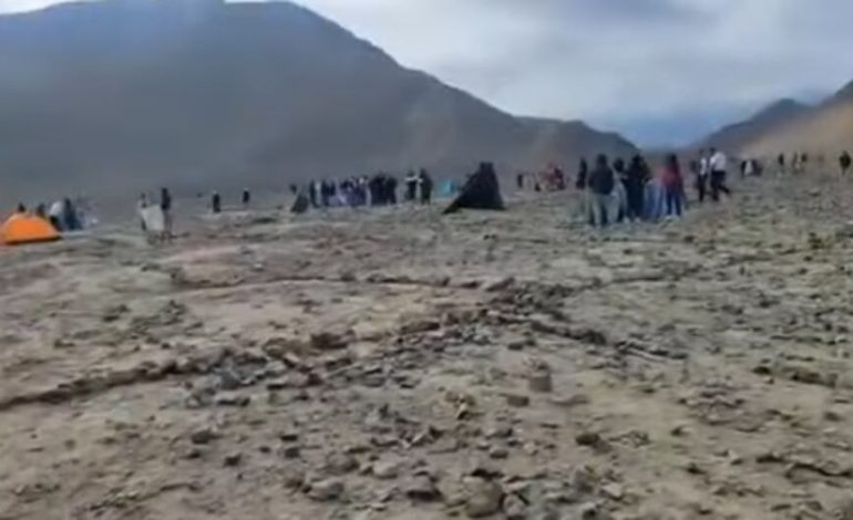 Desaliñan a los invasores que ocuparon el cañón de buena fe dentro de la Reserva Arqueológica de Nasca Lines | Último | PERÚ
– El diario andino