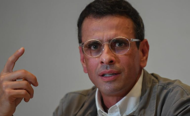 Henrique Capriles: «La mayor parte de las personas que quieren una invasión de Estados Unidos no viven en Venezuela» | MUNDO – El diario andino