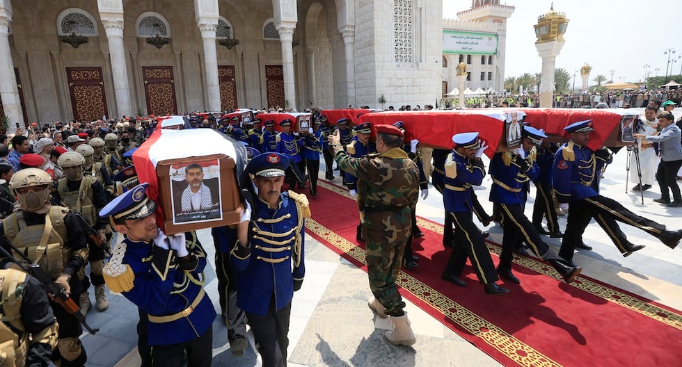 Yemen Hutis Bury Primer Ministro y más de la mitad de su ejecutivo asesinado por Israel | Saná | Ahmed Al Rahawi | Jamal Amer | Mahdi Al Mashat | Abdelmalek al Huti | Benjamin Netanyahu | Último | MUNDO

 – El diario andino