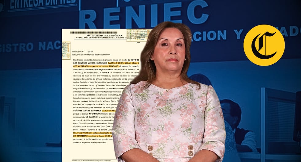 Dina Boluarte: ¿Cuál es la posición de su trabajo después de que Reniec paga S/230,000? | Tlcnota | | Citación

 – El diario andino