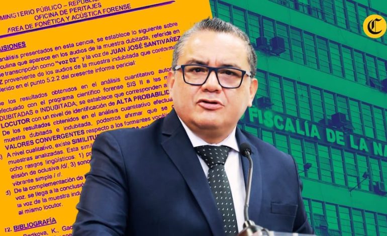 Juan José Santivañez | Advierten que peritaje complica situación del ministro: ¿qué consecuencias tendrá la conclusión de que su voz sí era la de los audios? | tlcnota | POLITICA – El diario andino