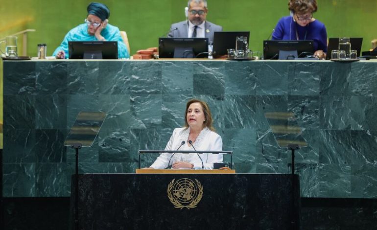 Dina Boluarte le pide a la ONU que reconozca los crímenes internacionales como una organización terrorista | Asamblea General de las Naciones Unidas | Elecciones 2026 | Último | Citación

 – El diario andino