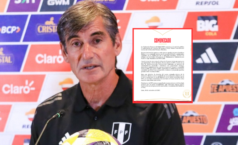 FPF disparó a Oscar Ibáñez como dt de Perú

 – El diario andino