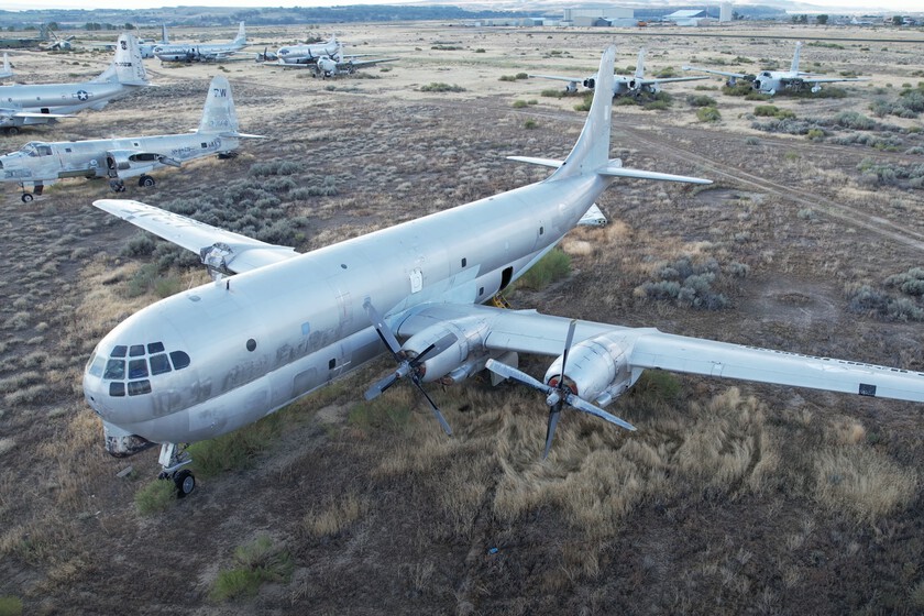 Algunos aviones antiguos terminan en museos. Estos son subastados de $ 25 por alquiler de no pagos

 – El diario andino