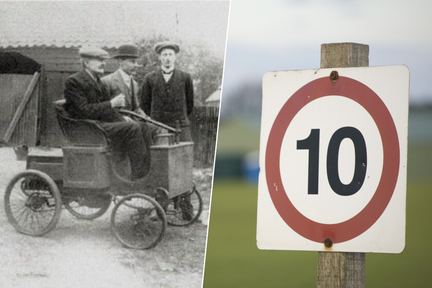 En 1896, un hombre decidió conducir a la velocidad imprudente de 13 km/h. Y recibió la primera multa en la historia

 – El diario andino
