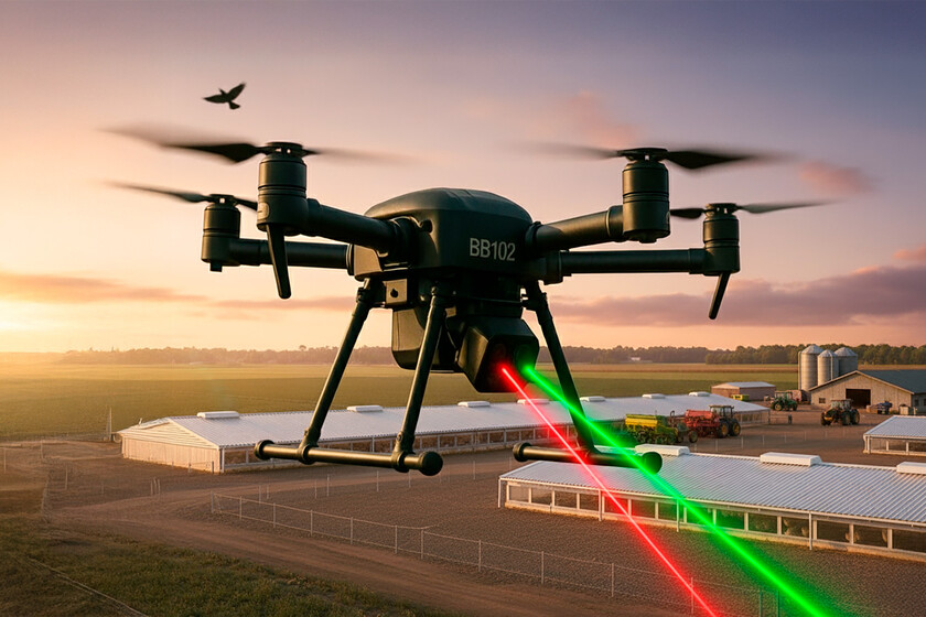 Drones láser que patrullan las granjas

 – El diario andino