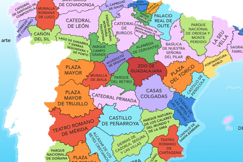 Si no sabes qué visitar cuando pasas por Zamora, Palencia o Ciudad Real, este mapa es la solución a tus problemas

 – El diario andino