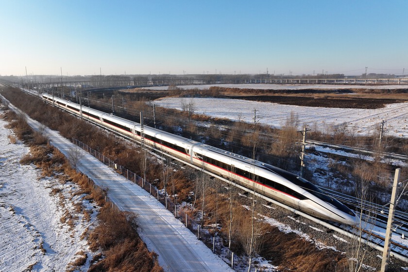China ha dado un nuevo paso en su carrera de alta velocidad. La CR450 acaba de alcanzar un nuevo hito en sus pruebas

 – El diario andino