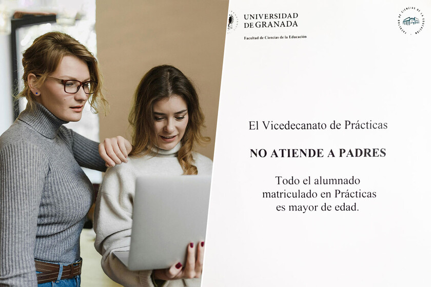 Un cartel en la Universidad de Granada destapa uno de los grandes problemas de la generación Z: los «padres helicóptero»
 – El diario andino
